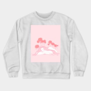 Flower Sleeper Crewneck Sweatshirt